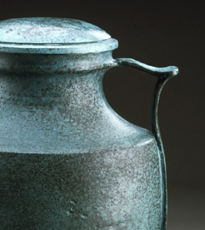 Bronze Amphora with handles by Carol Green & Lynn Hayes